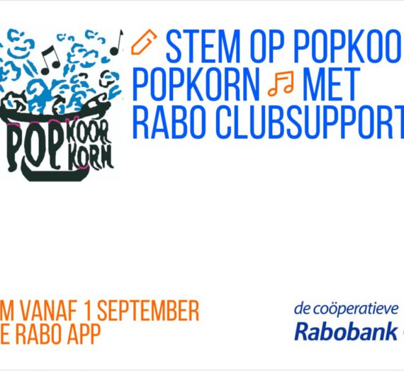 Rabo Clubsupport actie – Steun ons koor!